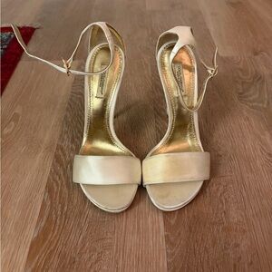 dolce and cabana cream heels